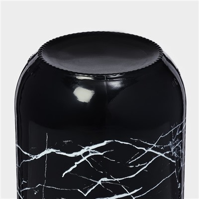 Банка для сыпучих «Марбл», 1 л, стекло