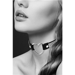 Чокер-сердечко с кристаллами COLLIER STRASS ET COEUR