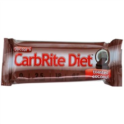 Universal Nutrition, Doctor's CarbRite Diet Bars, Toasted Coconut, 12 Bars, 2.0 oz (56.7 g) Each