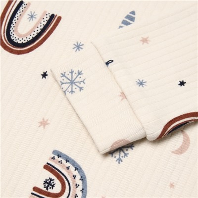 Комбинезон детский с повязкой «Крошка Я. Новогодние игрушки», рост 86-92 см