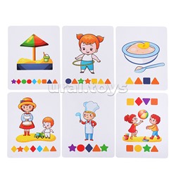 Настольная игра "Составляйка. Детский Сад" 25 карточек