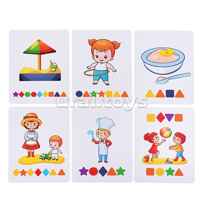Настольная игра "Составляйка. Детский Сад" 25 карточек