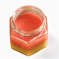 Мёд кремовый двуслойный «Верь в чудо», фисташка и малина, 120 г