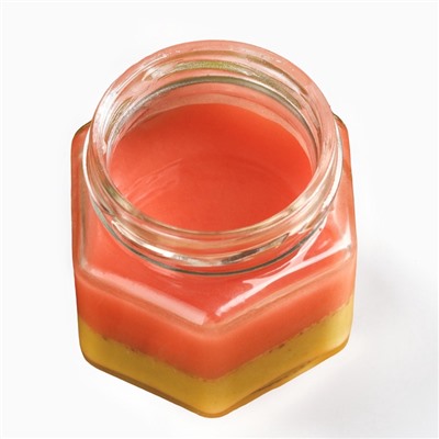 Мёд кремовый двуслойный «Верь в чудо», фисташка и малина, 120 г