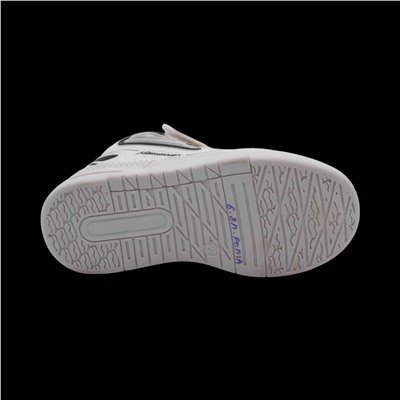 Кроссовки детские высокие В1650-2В белые