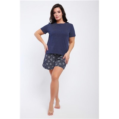 Пижама 24258 (Темно-синий)