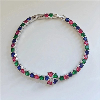 Браслет с цирконами  Xuping