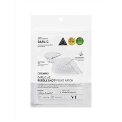 VT Cosmetics Заживляющие патчи от акне с микроиглами Garlic AC Reedle Shot Point Patch