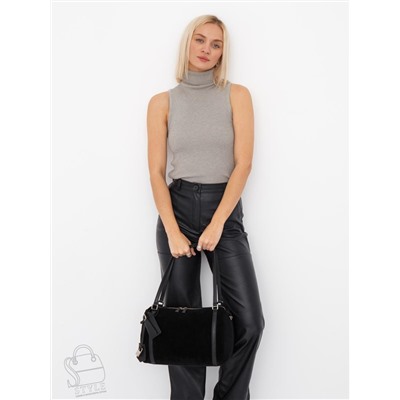 Сумка женская кожаная 990220NN black Natale Navetta в Новосибирске
