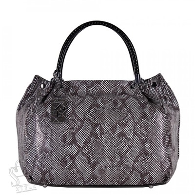 Сумка женская кожаная 8057-8-41 gray purple Polina&Eiterou/30