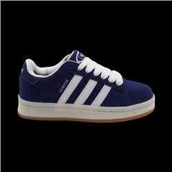 Кроссовки на меху 9089А-7 синие