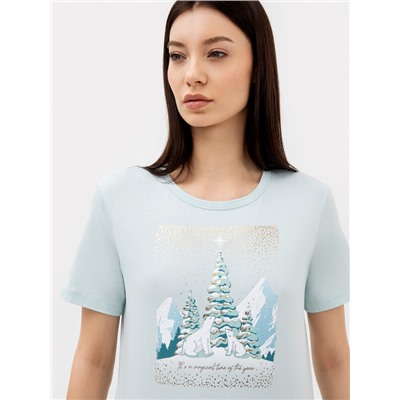 КОМПЛЕКТ ЖЕНСКИЙ (ФУТБОЛКА, БРЮКИ) 592369