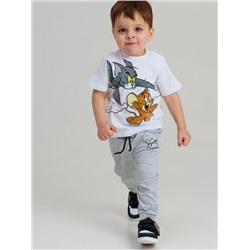 Комплект детский трикотажный для мальчиков: фуфайка (футболка), брюки