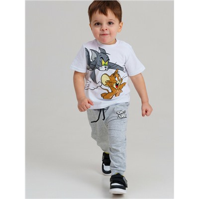 Комплект детский трикотажный для мальчиков: фуфайка (футболка), брюки