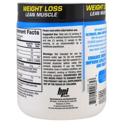 BPI Sports, CLA с карнитином, фруктовый пунш, 300 г (10,58 унции)
