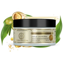 Khadi Natural Крем для Массажа лица с Частичками Золота 50 г