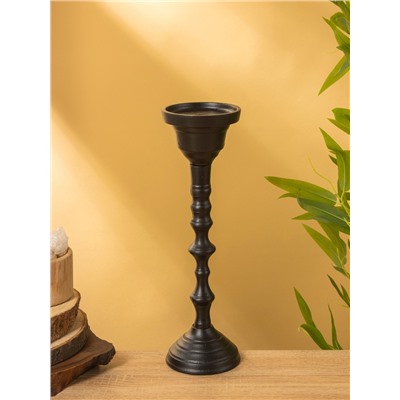 Подсвечник «Ренессанс», 9×9×31 см, алюминий