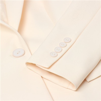 Пиджак женский MIST: Classic Collection, размер 46, бежевый