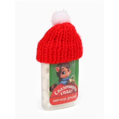 Конфеты драже в банке «Сказочного года», с витамином С, мята, 18 г