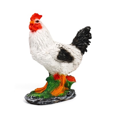 Садовая фигура из полистоуна «Курица Ряба», 35×27×16 см