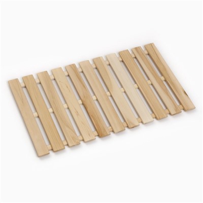 Трапик для бани и сауны, 103×59×3 см, деревянный