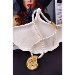 Колье  "Морская симфония" на шнурке + Подарок