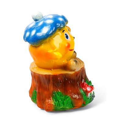 Садовая фигура из гипса «Колобок в кепке», 46×35×35 см