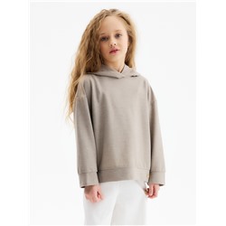 Толстовка детская MINAKU, серая, рост 146 см