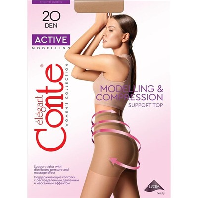 Колготки женские CONTE ACTIVE 20