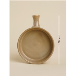 Кокотница фарфоровая SL Home «Песчаный бриз», 17×13,3 см, цвет бежевый