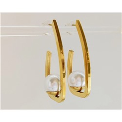 Серьги из стали