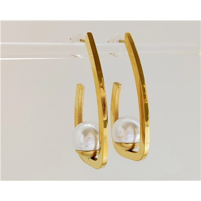 Серьги из стали