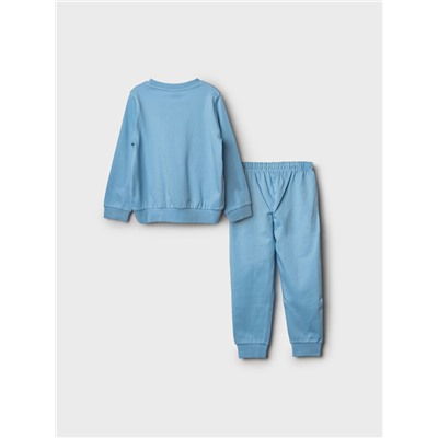 Комплект с принтом "Холодное сердце" для девочки: толстовка, брюки