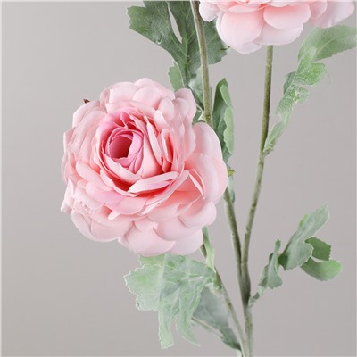 Цветок искусственный Ранункулюс розовый 72 см / RF-1571 /уп 400/