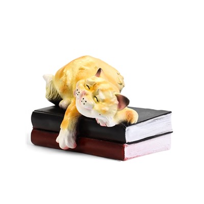 Садовая фигура из гипса «Спящий Кот», 15×23×13 см