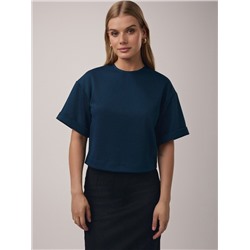 Футболки CONTE LD 2804 Укороченная футболка из костюмного полотна