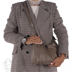 Сумка женская кожаная 3575VG gray Vitelli Grassi