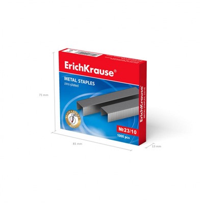 Скобы №23/10 1000шт 4558 ErichKrause