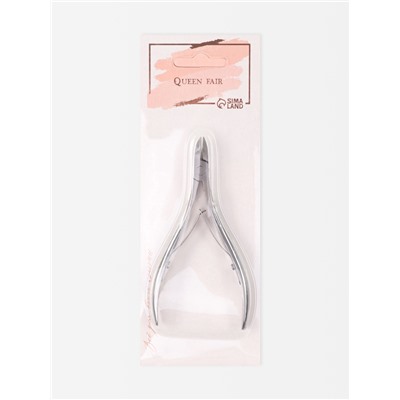 Кусачки маникюрные для кутикулы, двойная пружина, 10.5 см, длина лезвия-8 мм