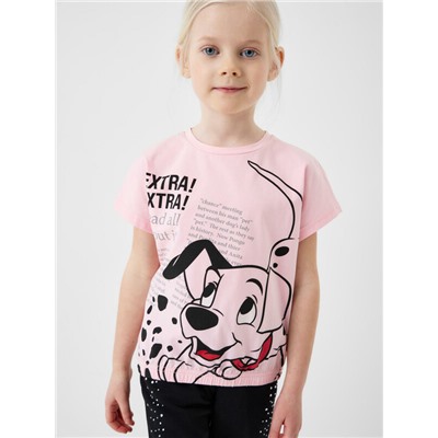 Фуфайка трикотажная для девочек (футболка)