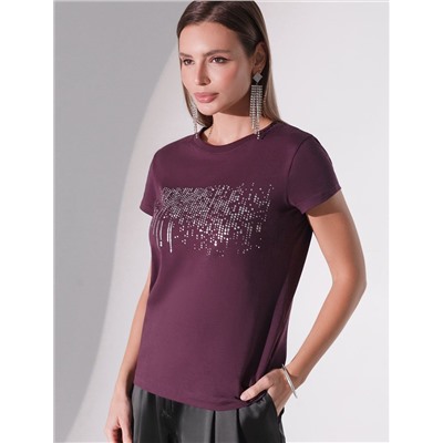 VILATTE Футболка D49.135