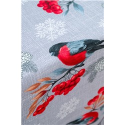 Скатерть Снегири и рябина