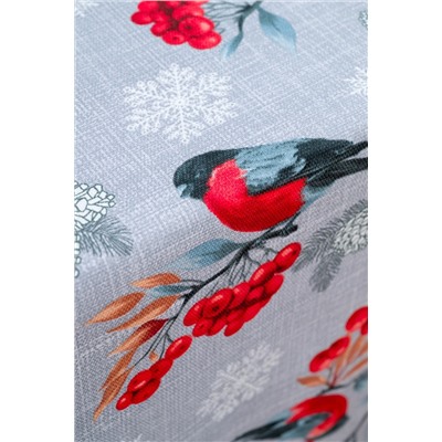 Скатерть Снегири и рябина