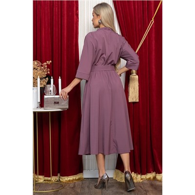 Платье с поясом Доминанта НЬЮ (лиловое) П14613-16М