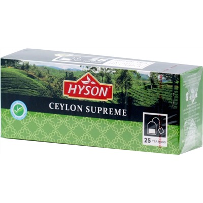 HYSON. Supreme Green карт.пачка, 25 пак.