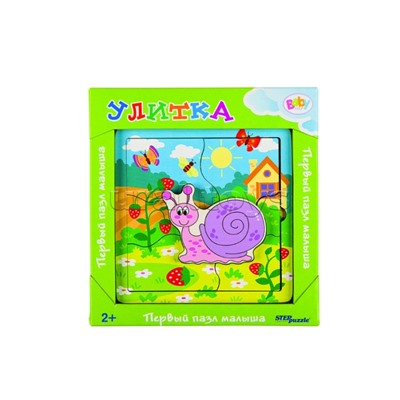 Игра из дерева "Улитка" (собираем и играем) (Baby Step)