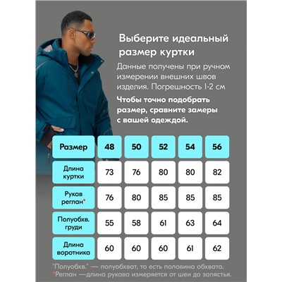 Горнолыжный костюм мужской зимний синего цвета 390S