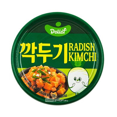 Кимчи кактуги из редьки дайкон Delief, Корея, 160 г Акция