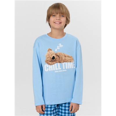 КОМПЛЕКТ ДЛЯ МАЛЬЧИКОВ (ЛОНГСЛИВ, БРЮКИ) 563334