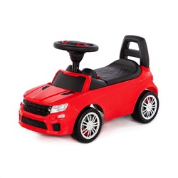 Полесье Каталка-автомобиль "SuperCar" №6 со звуковым сигналом (красная)
